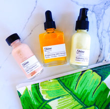 Load image into Gallery viewer, Bye Breakouts - Skincare Set - Natural Skincare - Crystal Infused - Vegan Gift Set - Face Serum