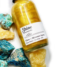 Load image into Gallery viewer, Shimmer Spray - Facial Toner - Makeup Setting Spray - Rose Water Toner - Face Toner - Hydrating Toner - Highlight - Zero Waste Skincare