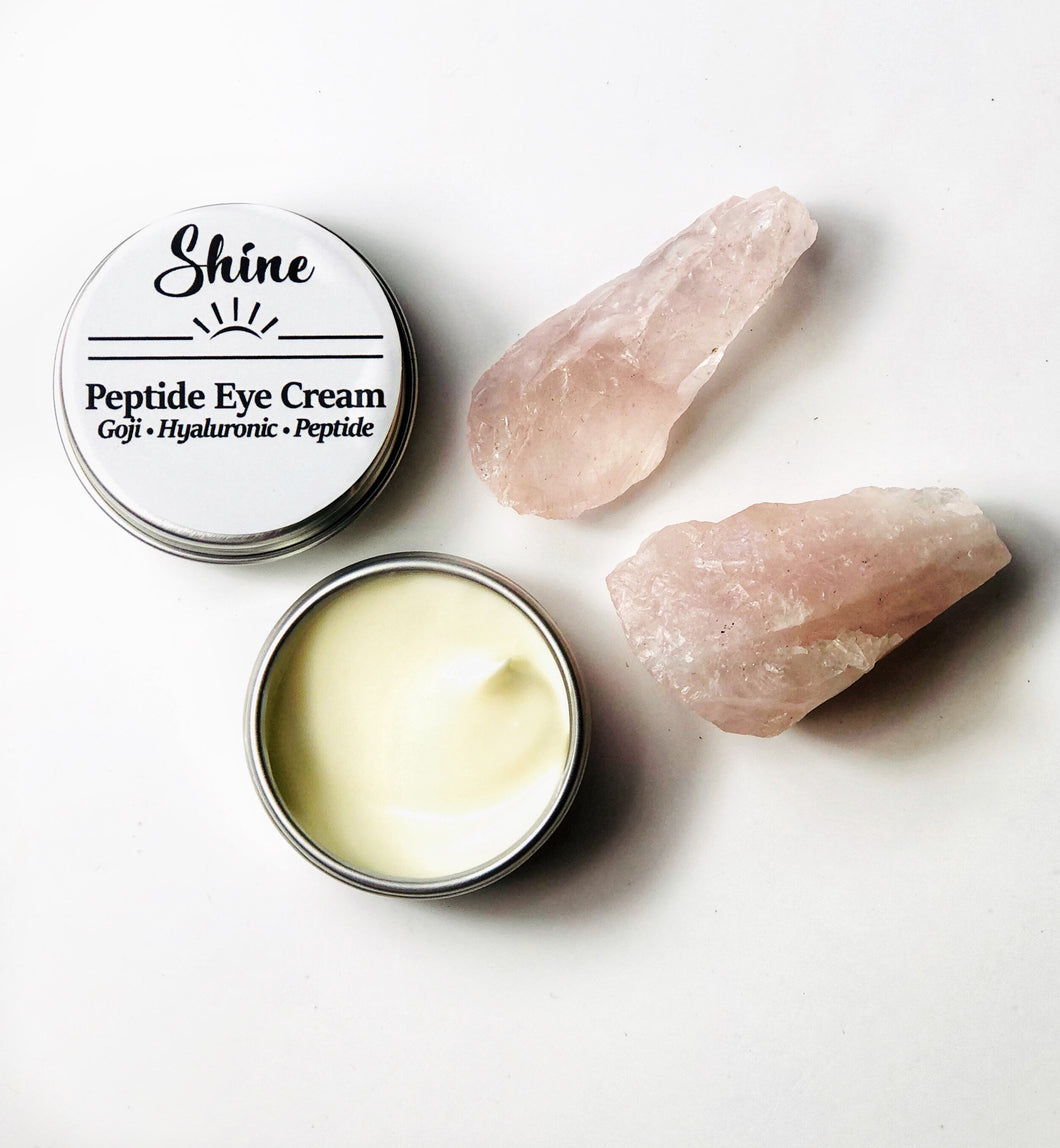 Peptide Eye Cream - Eye Cream Wrinkles - Natural Skincare - Natural Eye Cream - Under Eye Cream