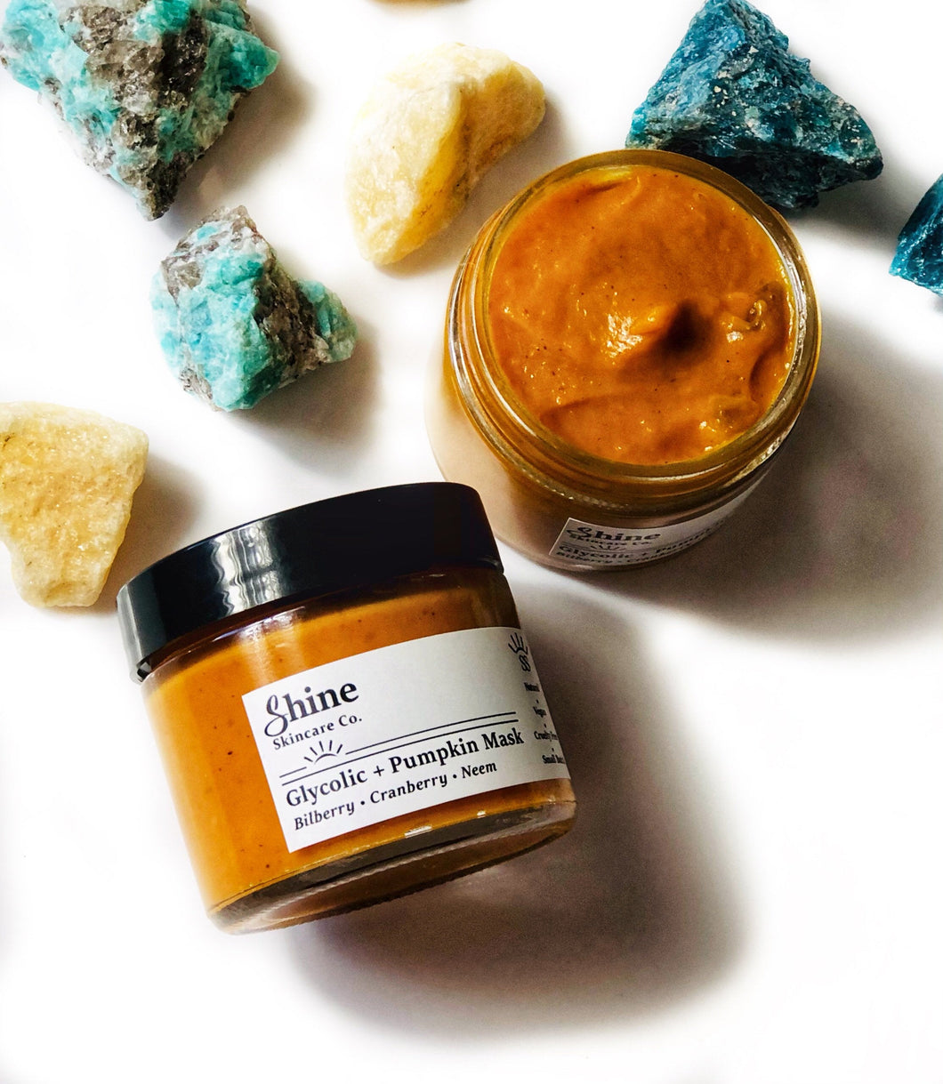 Glycolic + Pumpkin Enzyme - Face Mask - Facial Mask - Natural Skincare - Exfoliating Mask - Cruelty Free Skincare