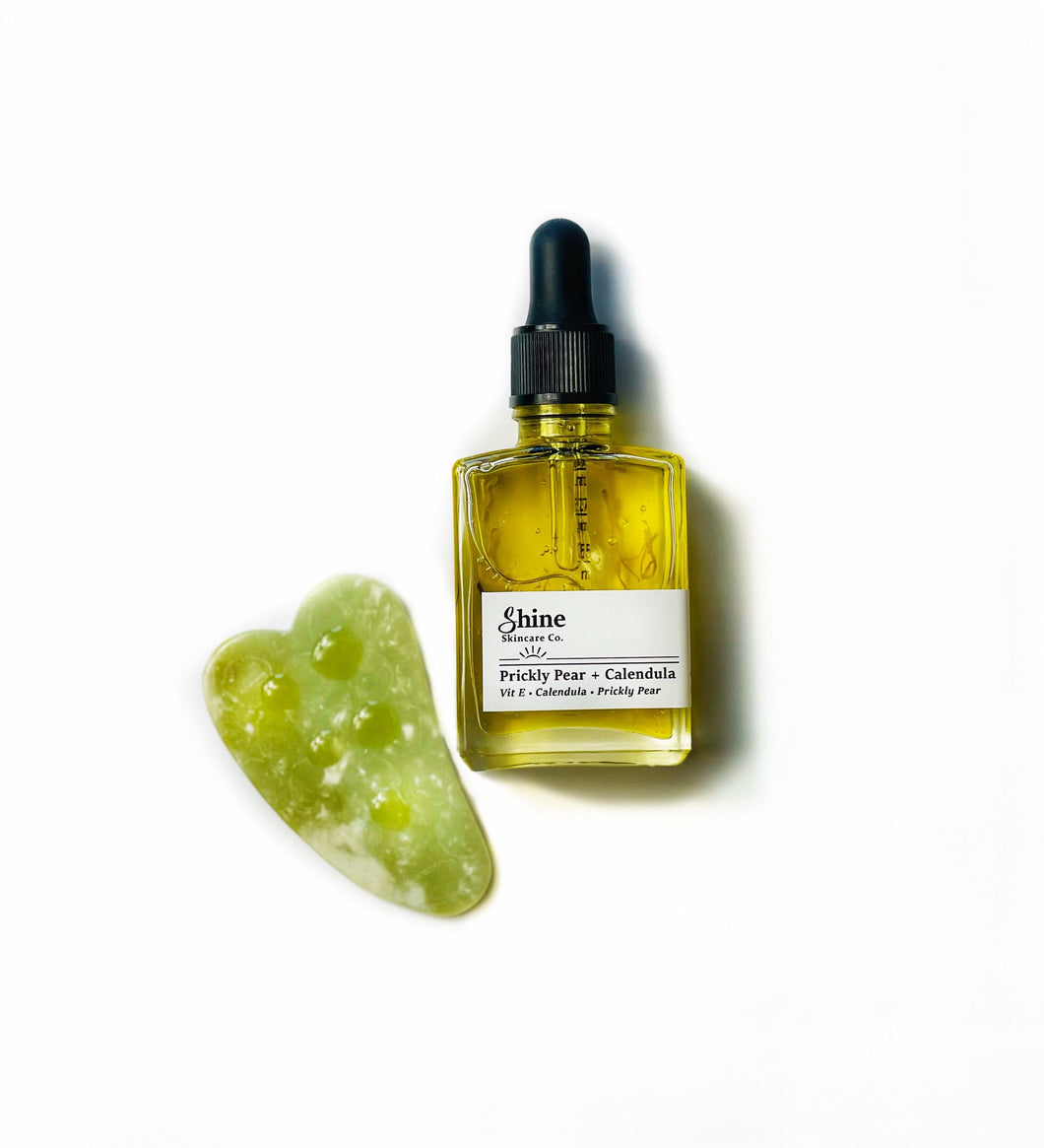 Skincare Gift - Gua Sha - Facial Oil - Natural Skincare - Vegan Gift
